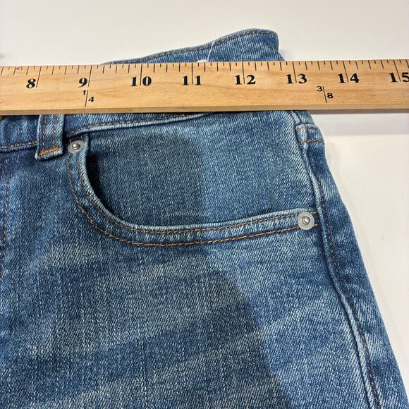 Madewell Flared Wide Leg Jeans in Oneida Wash Sz 25 - Picture 8 of 11